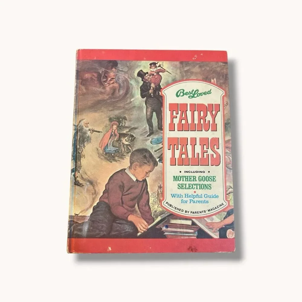 Best-Loved Fairy Tales Parents Magazine 1974 Mother Goose Vintage Hardcover